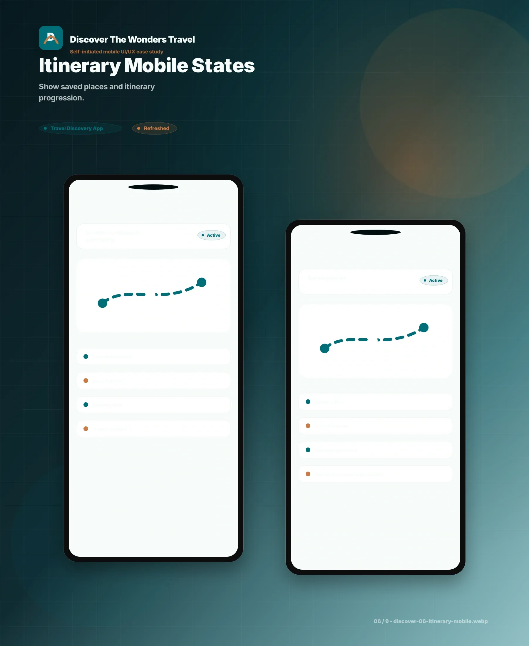Discover The Wonders Travel App UI/UX screen 6