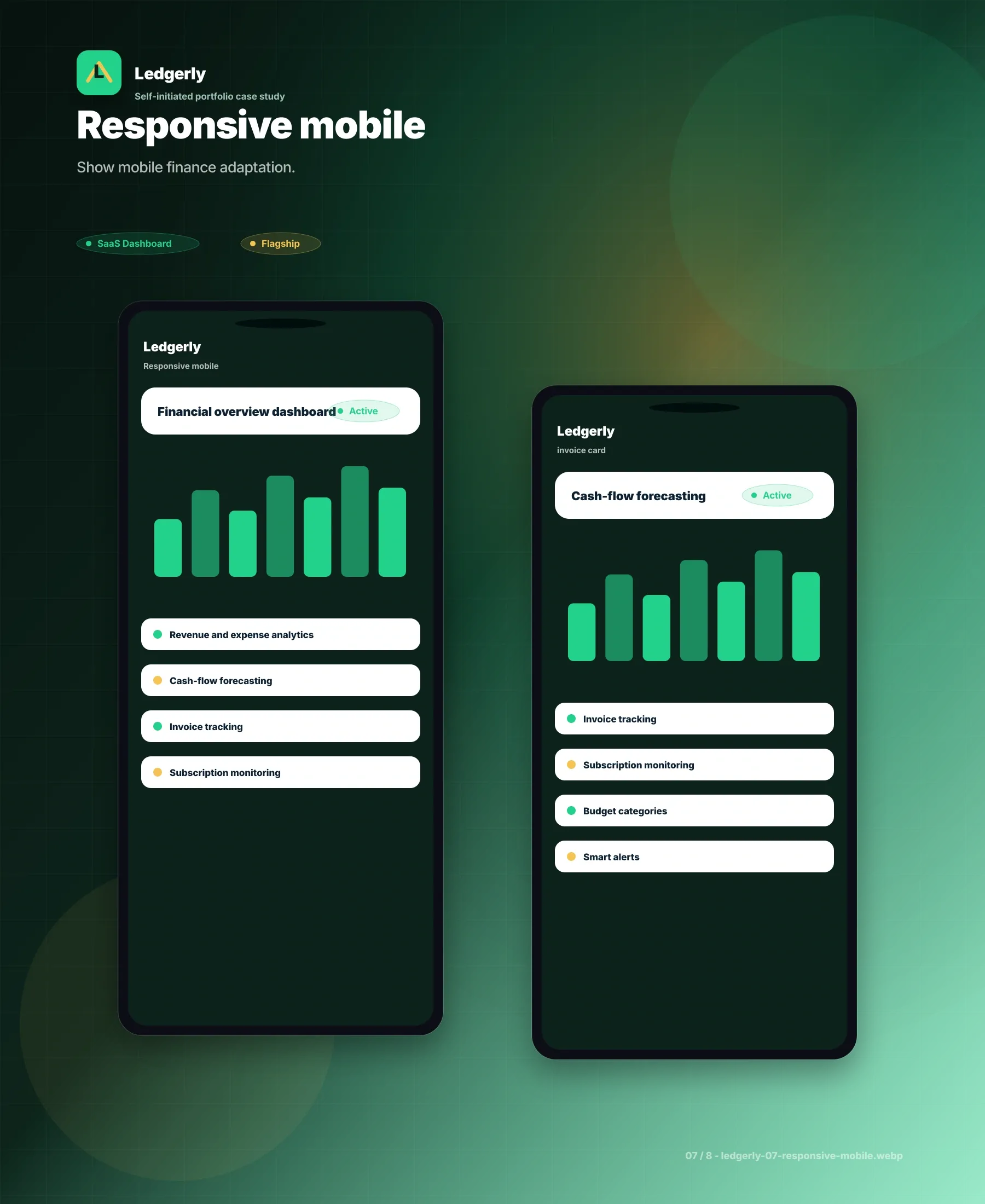 Ledgerly UI/UX screen 7