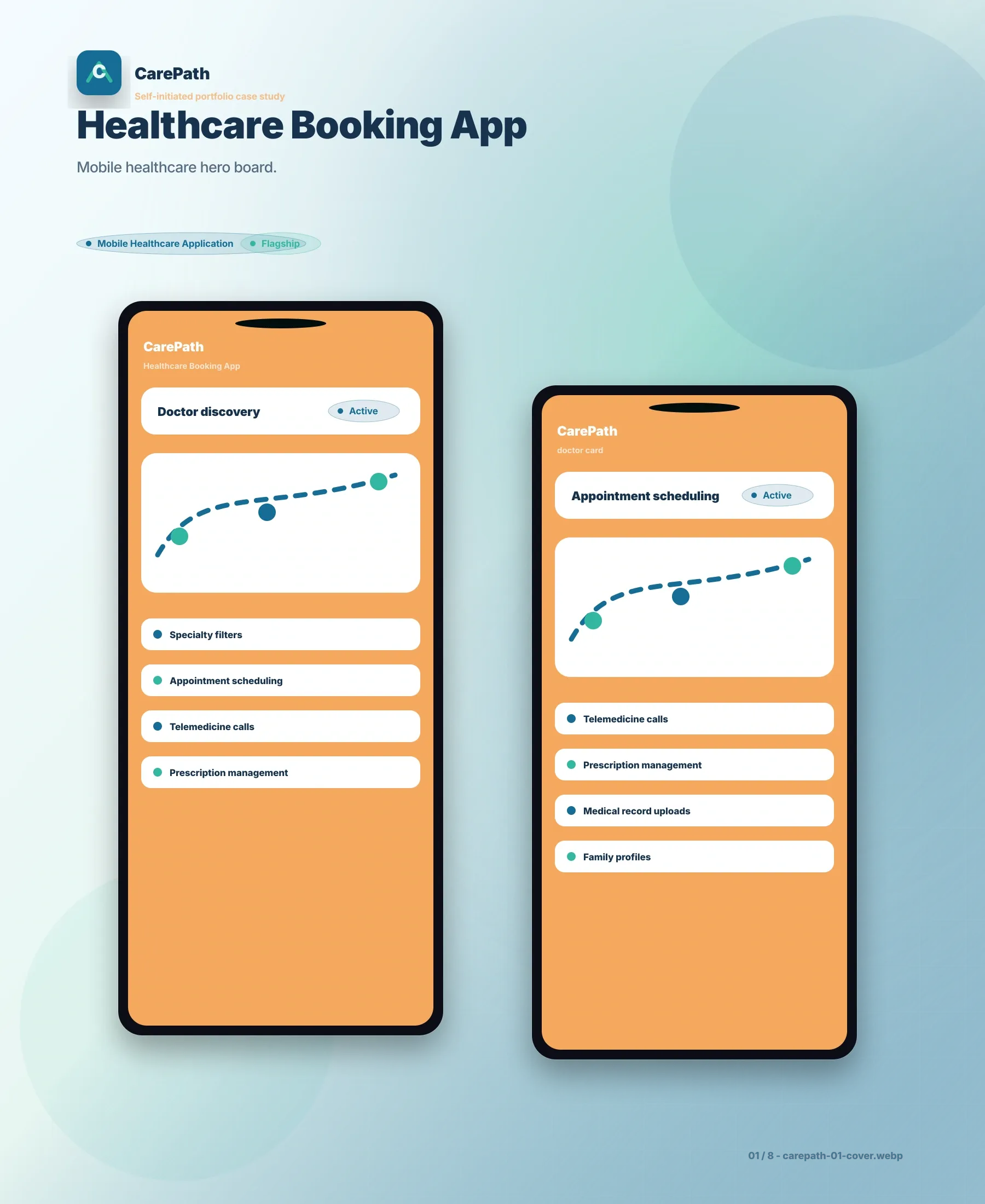 CarePath UI/UX screen 1