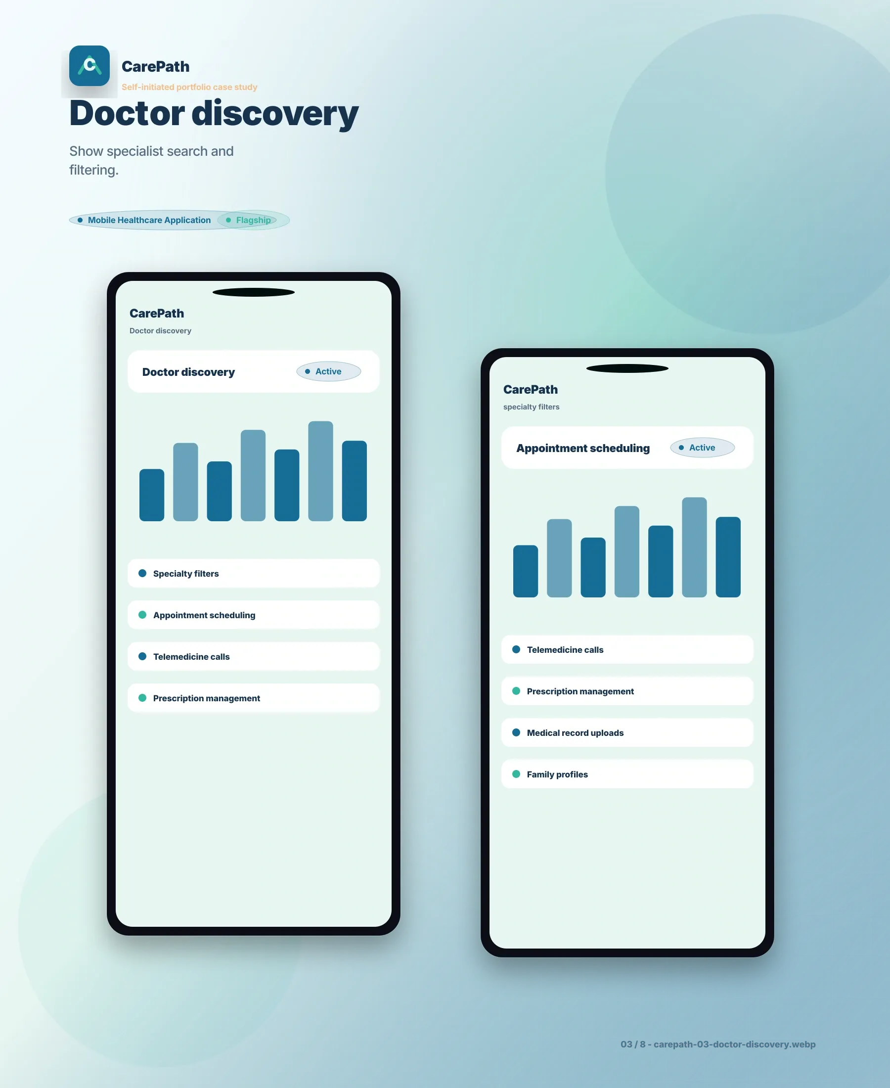 CarePath UI/UX screen 3