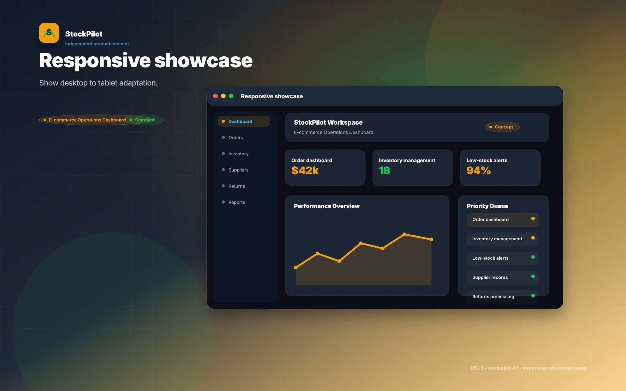 StockPilot UI/UX screen 5