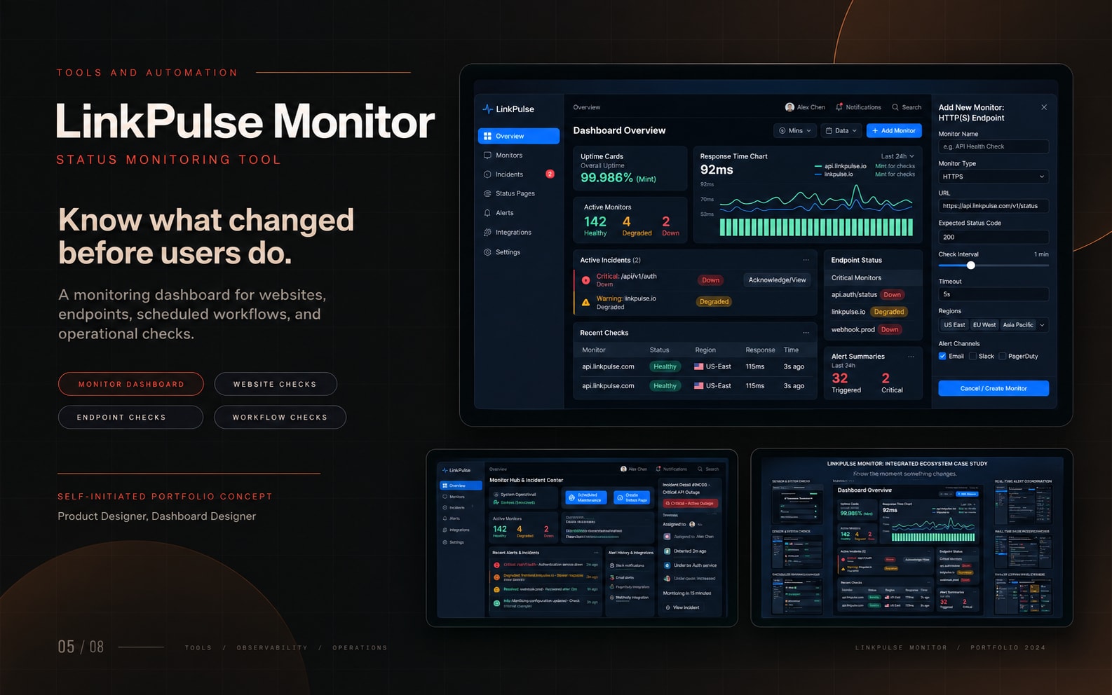 LinkPulse Monitor cover