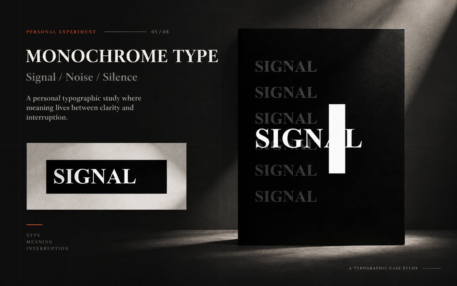Monochrome Type cover