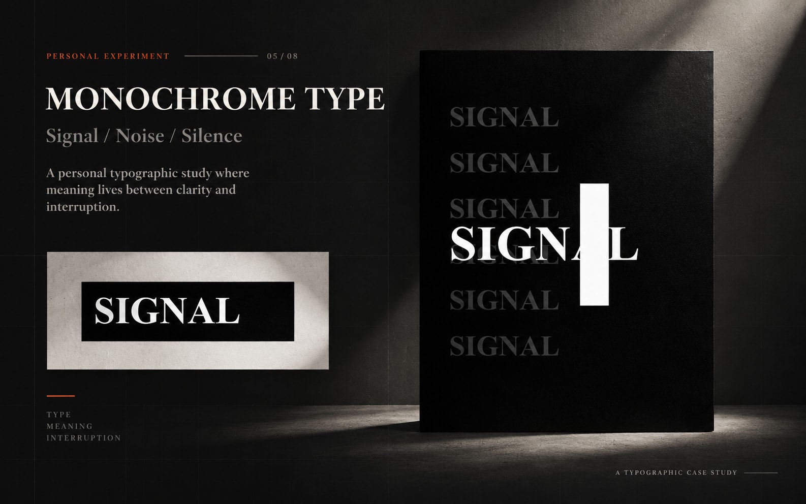 Monochrome Type cover