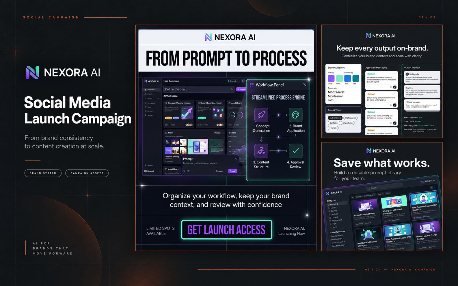 Nexora AI Launch Campaign cover