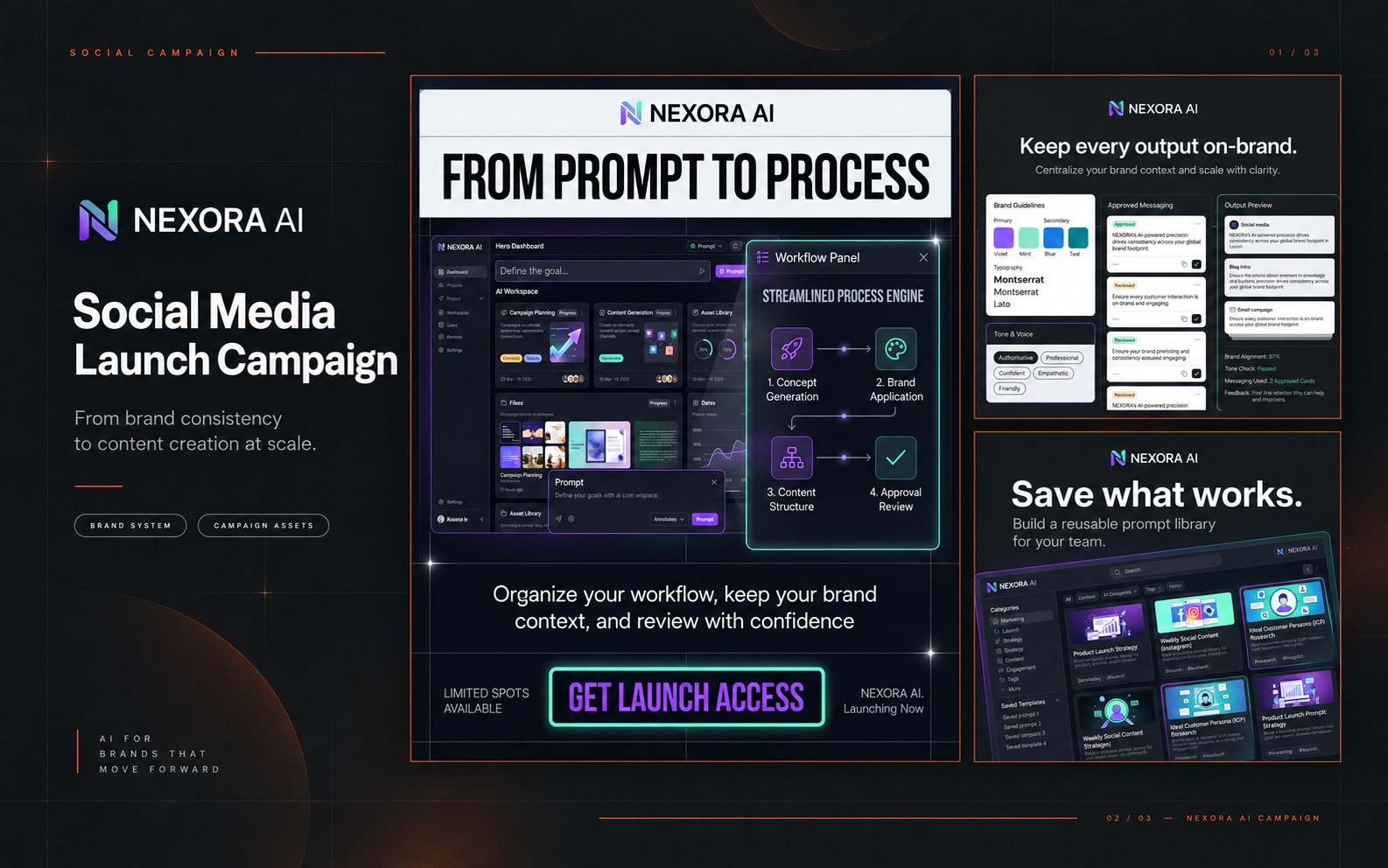 Nexora AI Launch Campaign cover