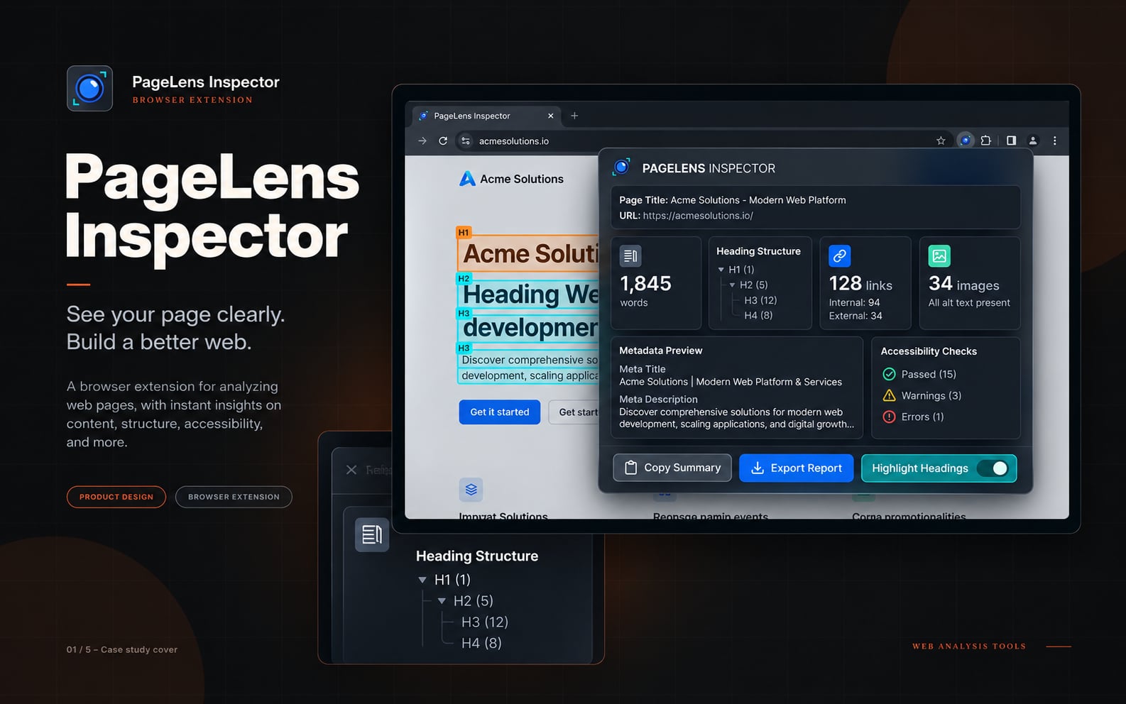 PageLens Inspector cover