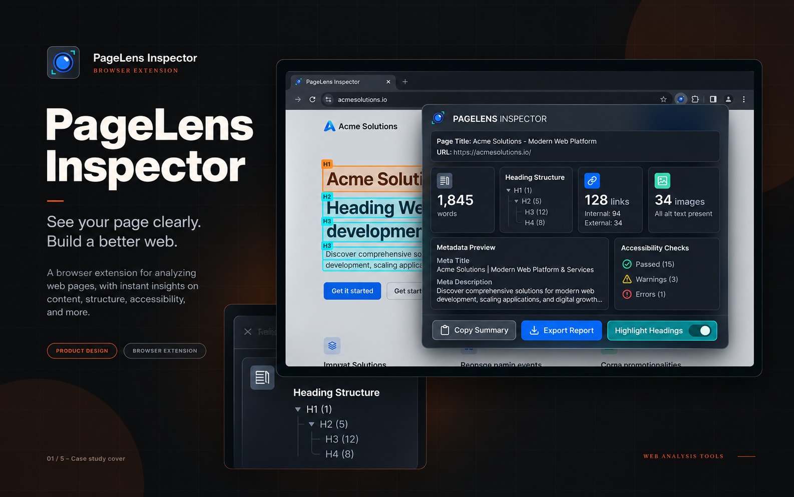 PageLens Inspector cover