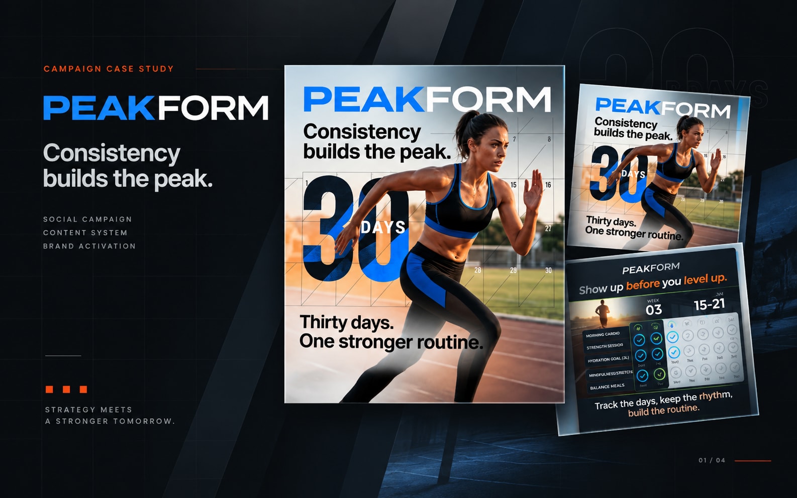 PeakForm 30-Day Fitness Challenge cover