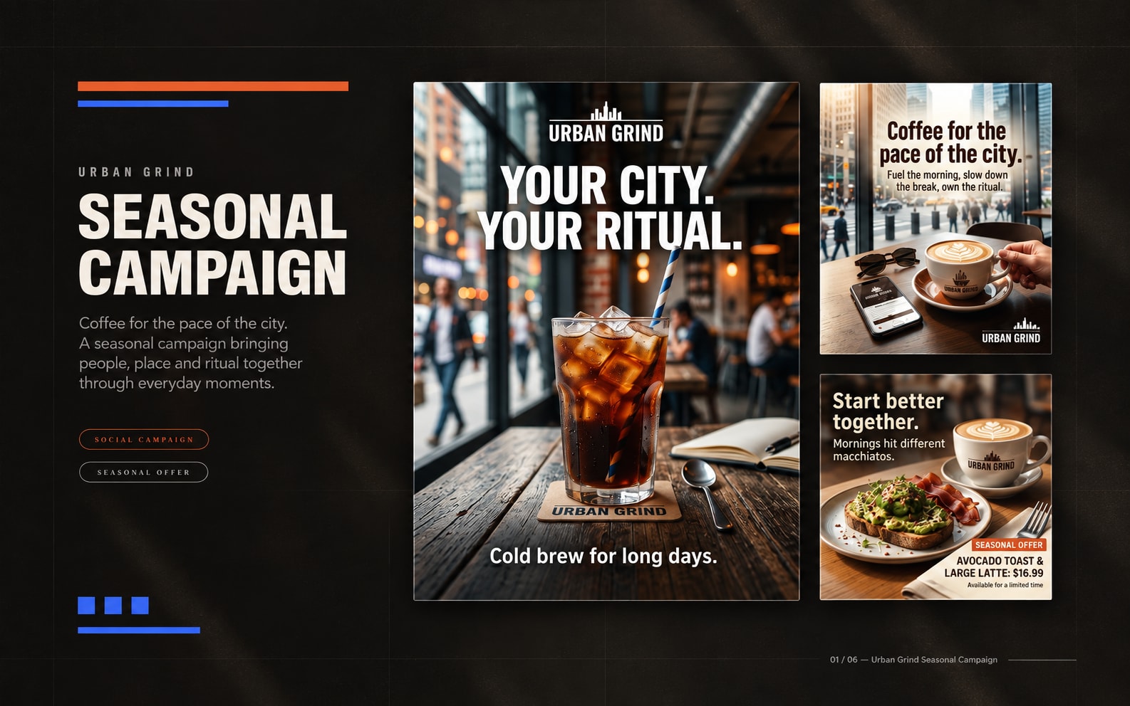 Urban Grind Coffee Campaign cover