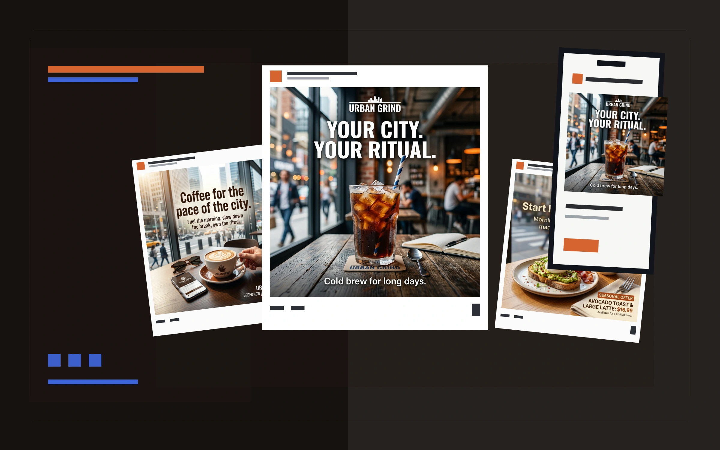 Urban Grind Coffee Campaign gallery item 1
