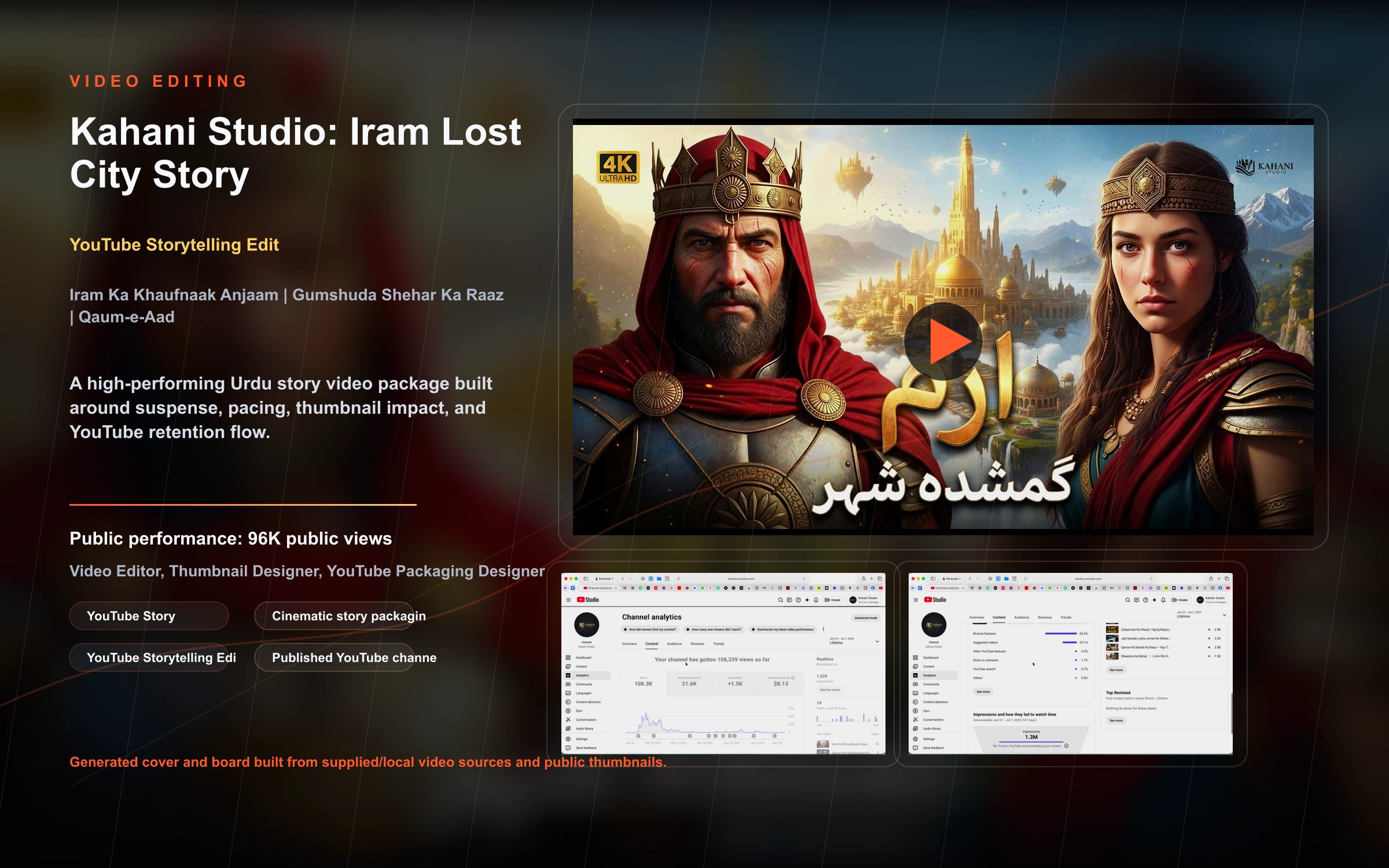 Kahani Studio: Iram Lost City Story gallery item 1