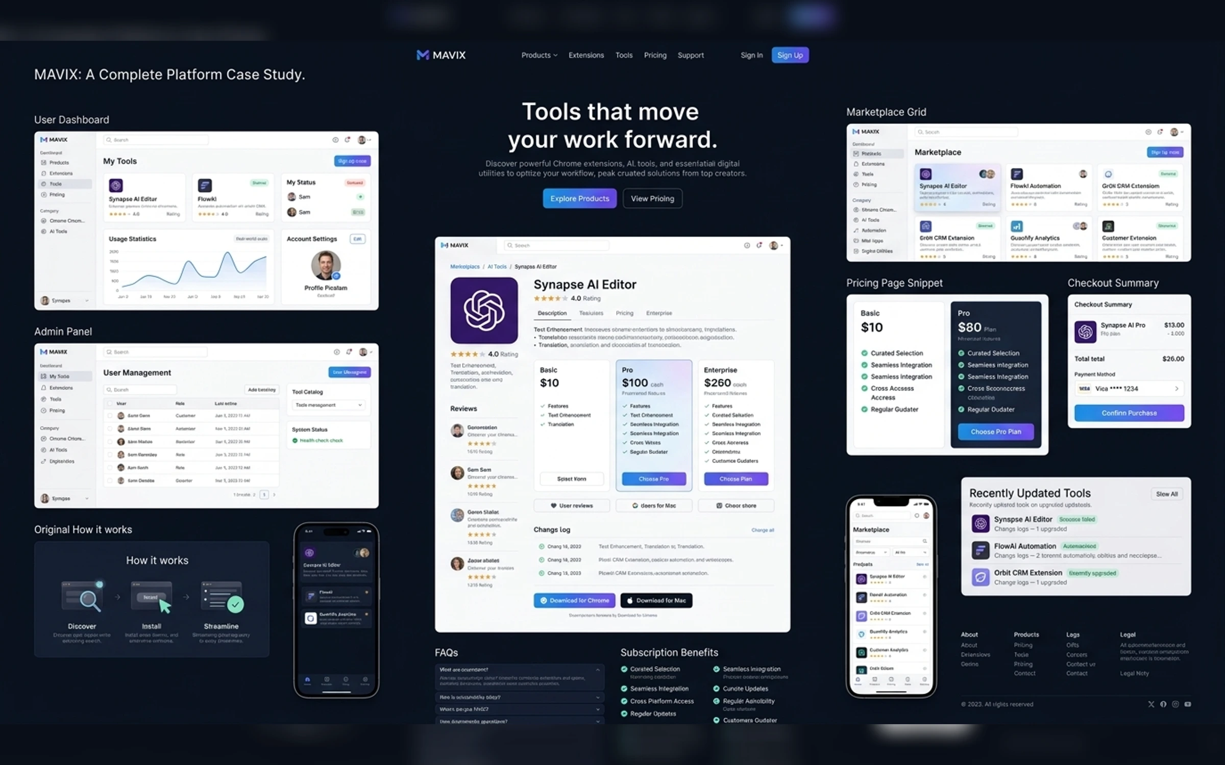 Final Website Presentation Set media