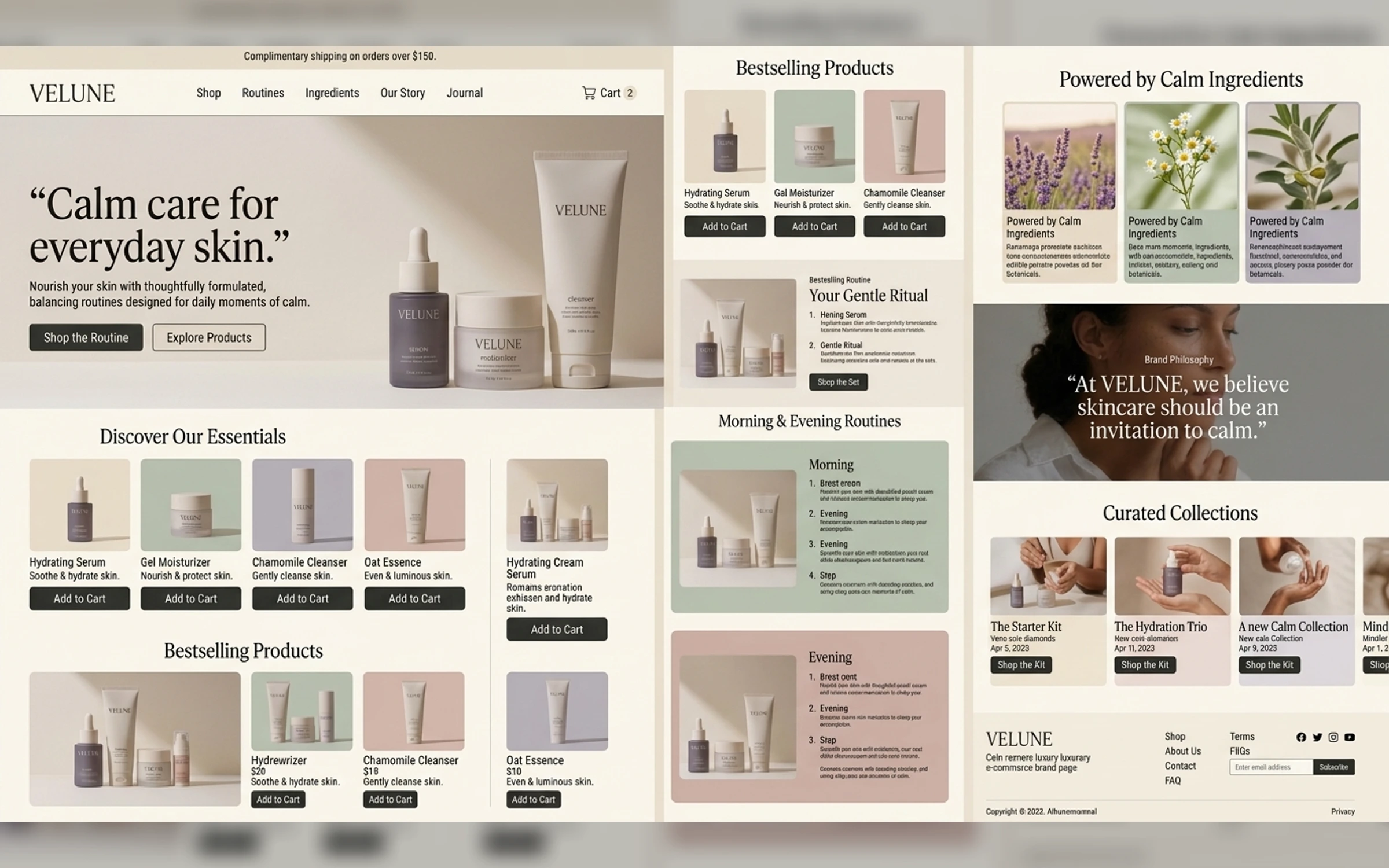Velune E-commerce gallery item 1